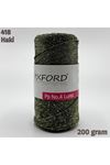 Oxford No:4 200 gram Simli Lurex Makrome - Haki 418