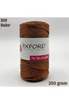 Oxford No:4 200 gram Simli Lurex Makrome - Bakır 320