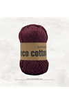 Eco Cotton 100 gram - 22820 - Koyu Bordo