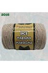 Tarama Makrome 3 mm - 2016 Açık Bej