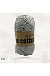 Eco Cotton 100 gram - 00236 Açık Gri